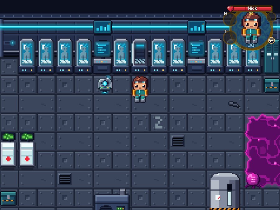 The cryo bay aboard the Marigold